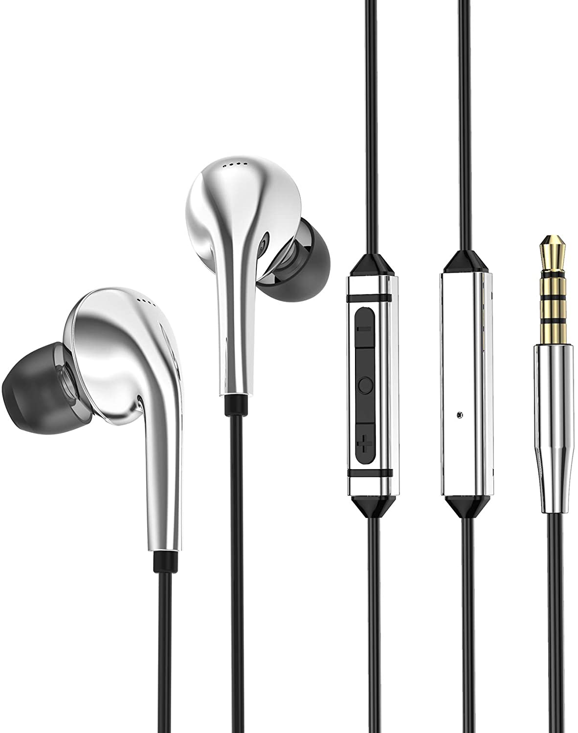 Gadgetoo Blon T3 11Mm Driver Earphones With Mic