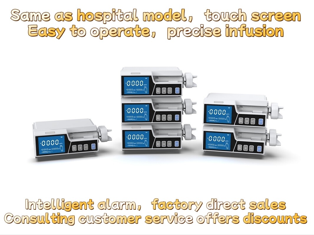 【COD】Medical microinjection pump, single channel injection pump, microinjection pump, hospital/clinic/home injection pump, touch screen, high-precision, intelligent alarm, intravenous infusion pump, microinjection pump ราคา 6,720 บาท*ส่งฟรี