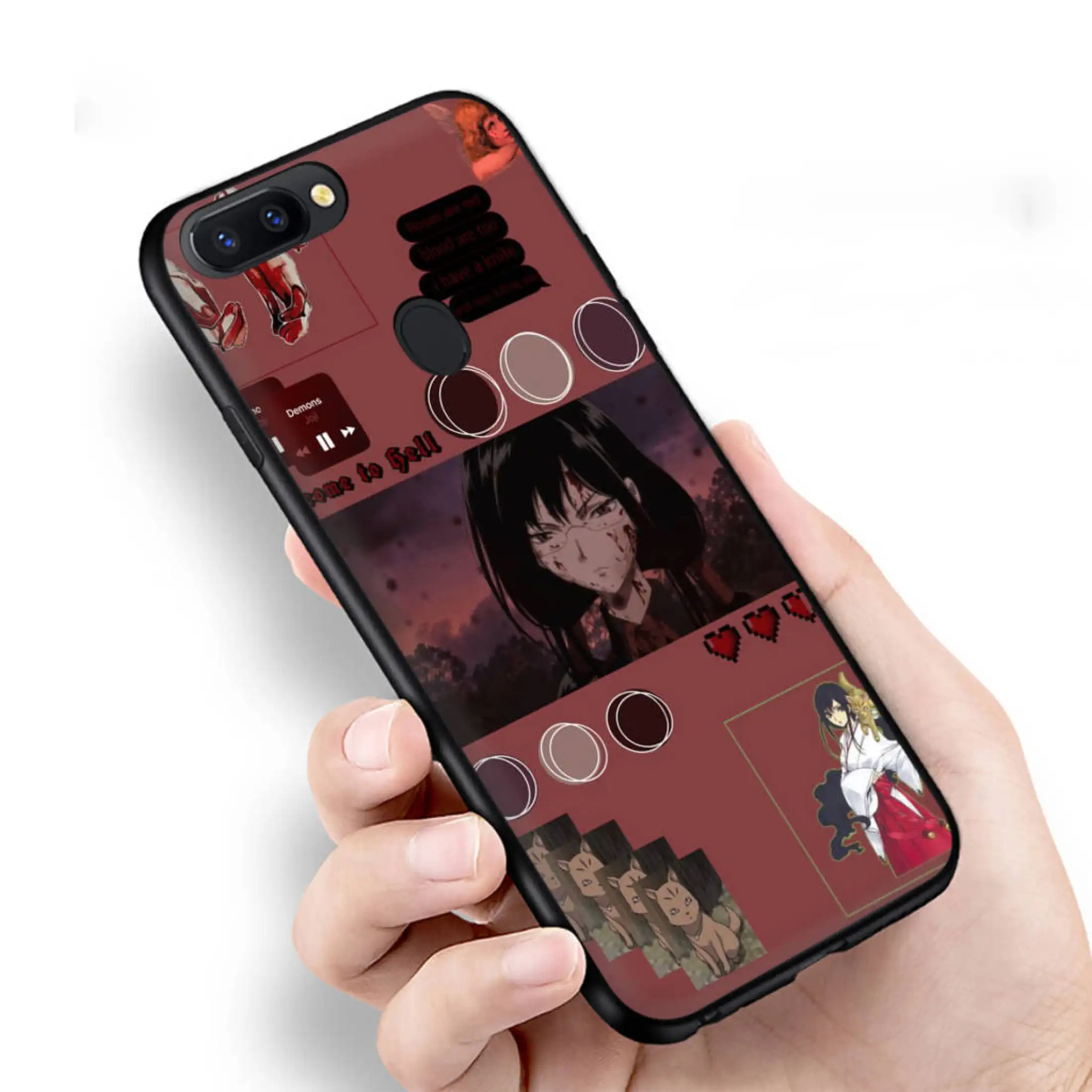 Anime Blood C Soft Silicone Phone Case For Oppo F9 F11 R17 F17 X2 A9 2019 A91 F15 A52 A72 A92 Reno 3 5 4 Pro 4g Ace 2 2z Z 10x Lazada Ph