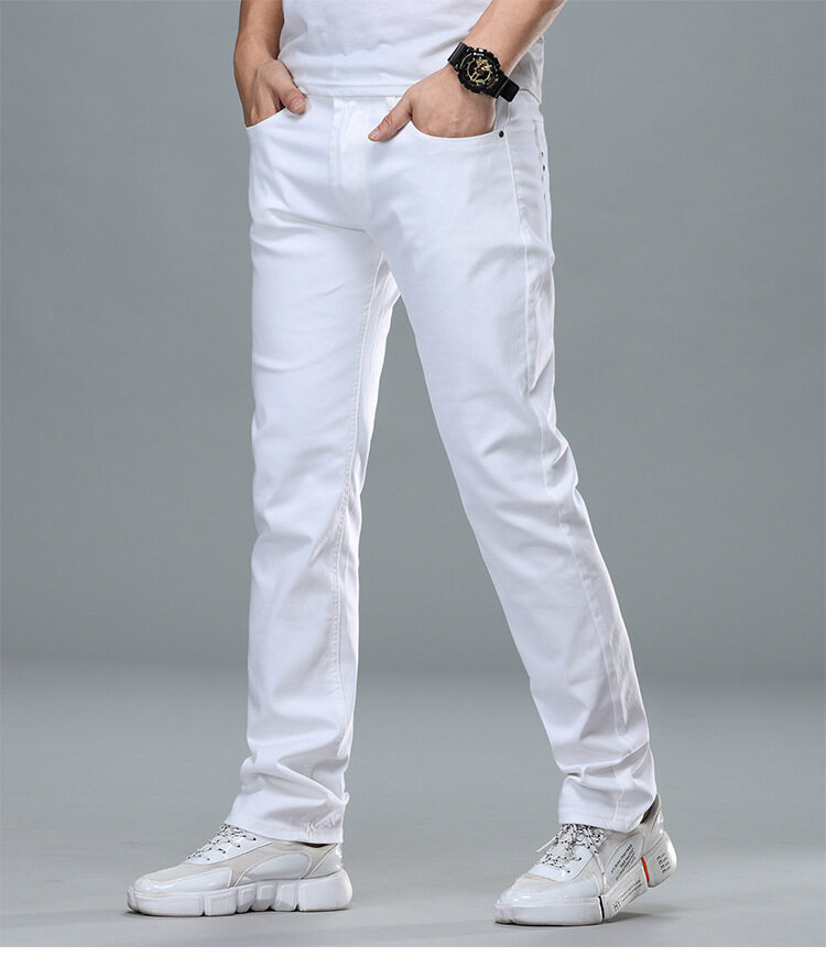 white jeans business casual