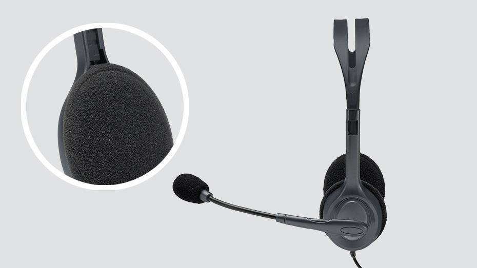 Logitech H111 Multi Device Stereo Headset 3.5mm Single Pin 9 f878004c4c7fb03aab70ddf7f8e0b0ae