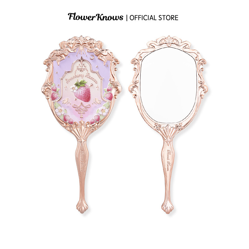 Flower Knows Strawberry Rococo Series Hand Mirror
