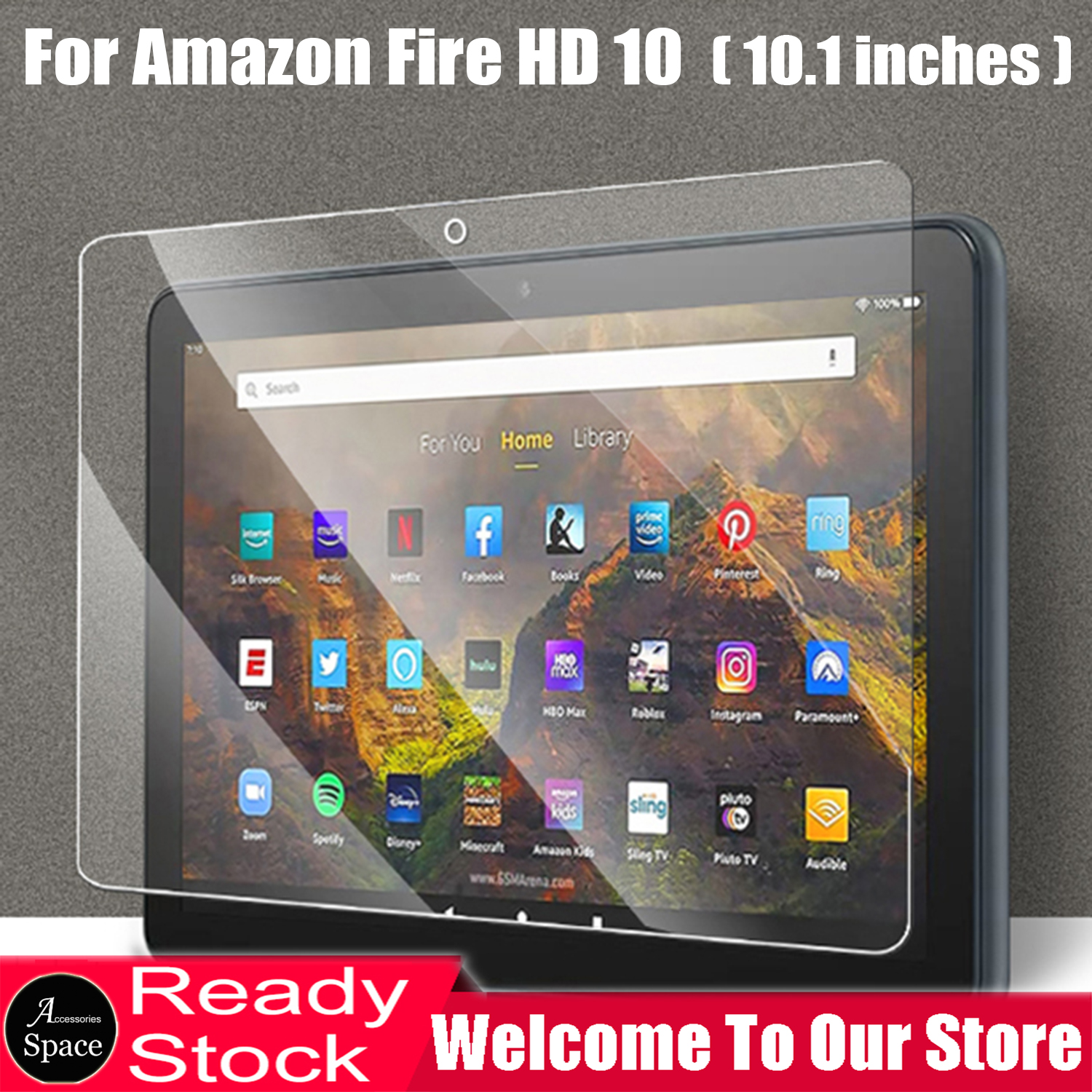 Miếng dán bảo vệ màn hình chống trầy xước miếng dán kính cường lực hd cho amazon fire hd 10 /hd 10 plus 2021 miếng dán bảo vệ màn hình hd10 11th 9th 7th 5th generation 2019 2017