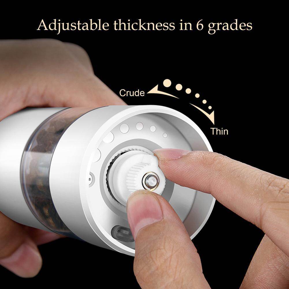 Gambar Kitchen pepper grinder Electric sea salt pepper grinder bottle grinding P9O5