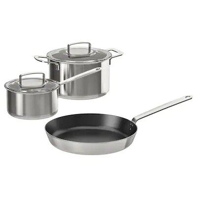Gambar IKEA 365+ 5 piece cookware set I Set 5 unit peralatan memasak