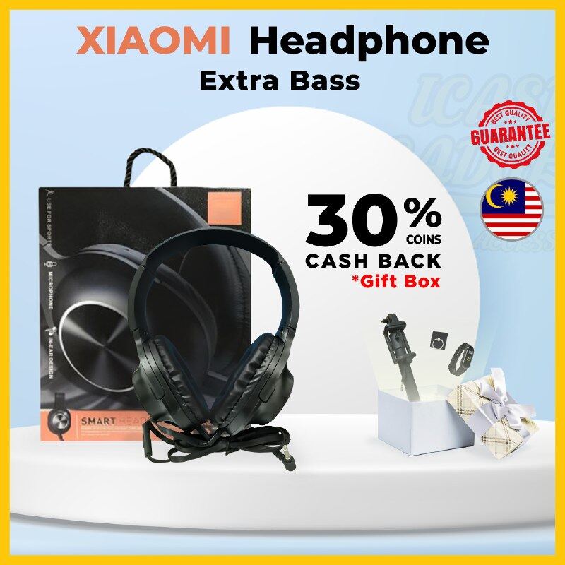 Xiaomi Redmi Headphones EXTRA BASS Mic Over Ear Handfree H11