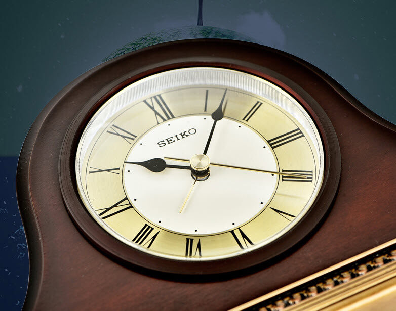 SEIKO Seiko木製ナポレオンマントルピース時計 qxe017b 2025年最新