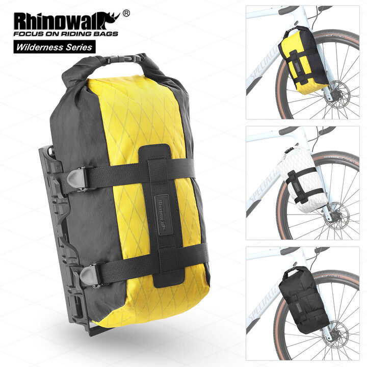 Rhinowalk Bike Front Fork Bag Quick Release Waterproof For Mtb Road Gravel Bike Bikepacking Cycling Storage Bag Harga  159 Ringgit*Penghantaran Percuma