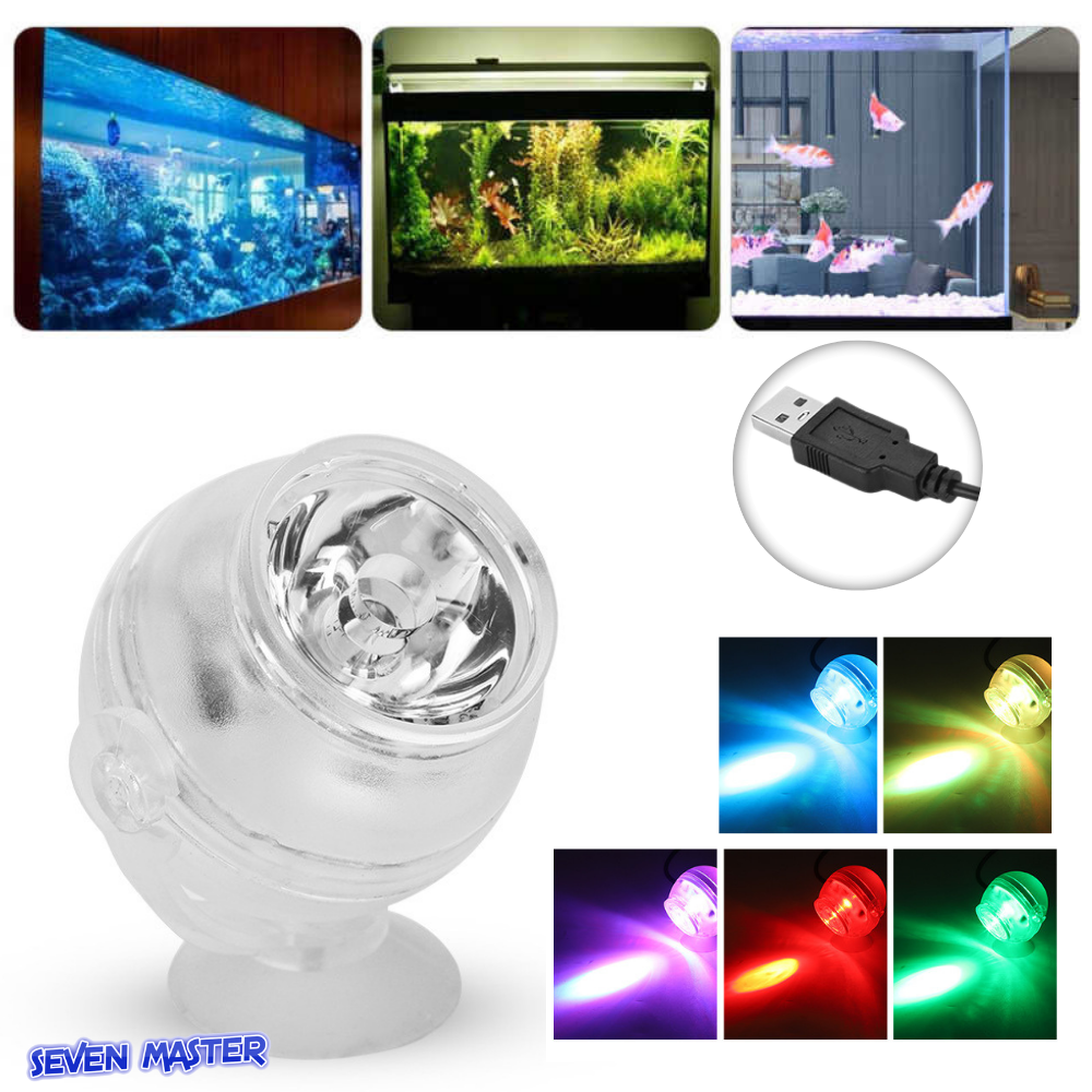 Seven Master Waterproof Spotlight Aquarium Tank multi