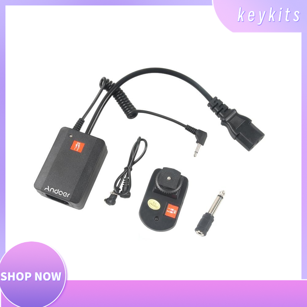 Andoer Universal AC-04 4 Channels Wireless Radio Studio Flash Trigger Set for Strobe