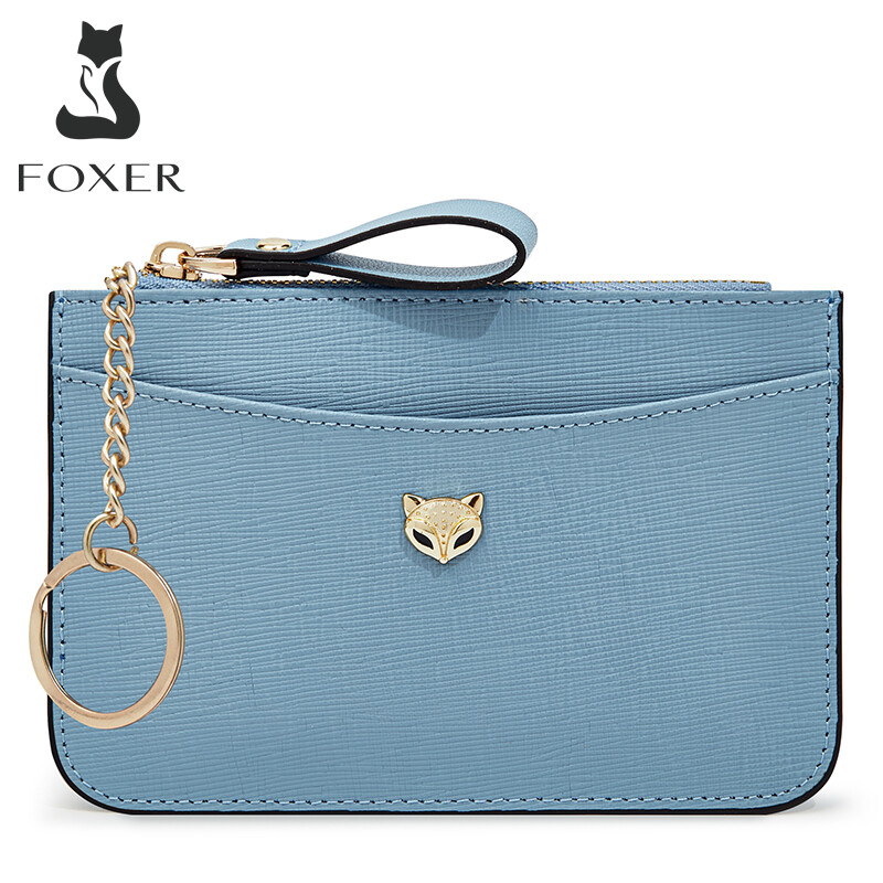 Foxer Phụ Nữ Của Ví Đựng Thẻ Ví mỏng Cho Ví đựng thẻ cho nữ Ví Organizer Ví đựng xu Thẻ Ví