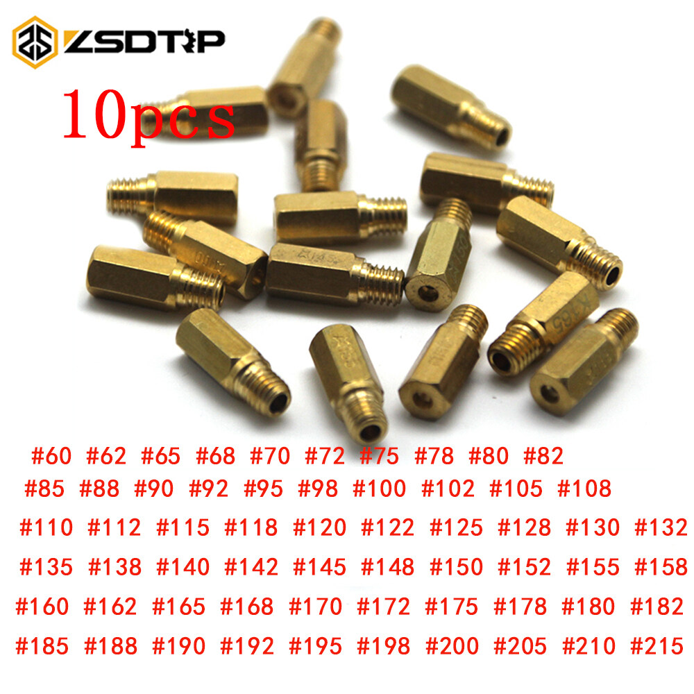 ZSDTRP 10pcs Carburetor Main Jet Kit for Keihin and OKO