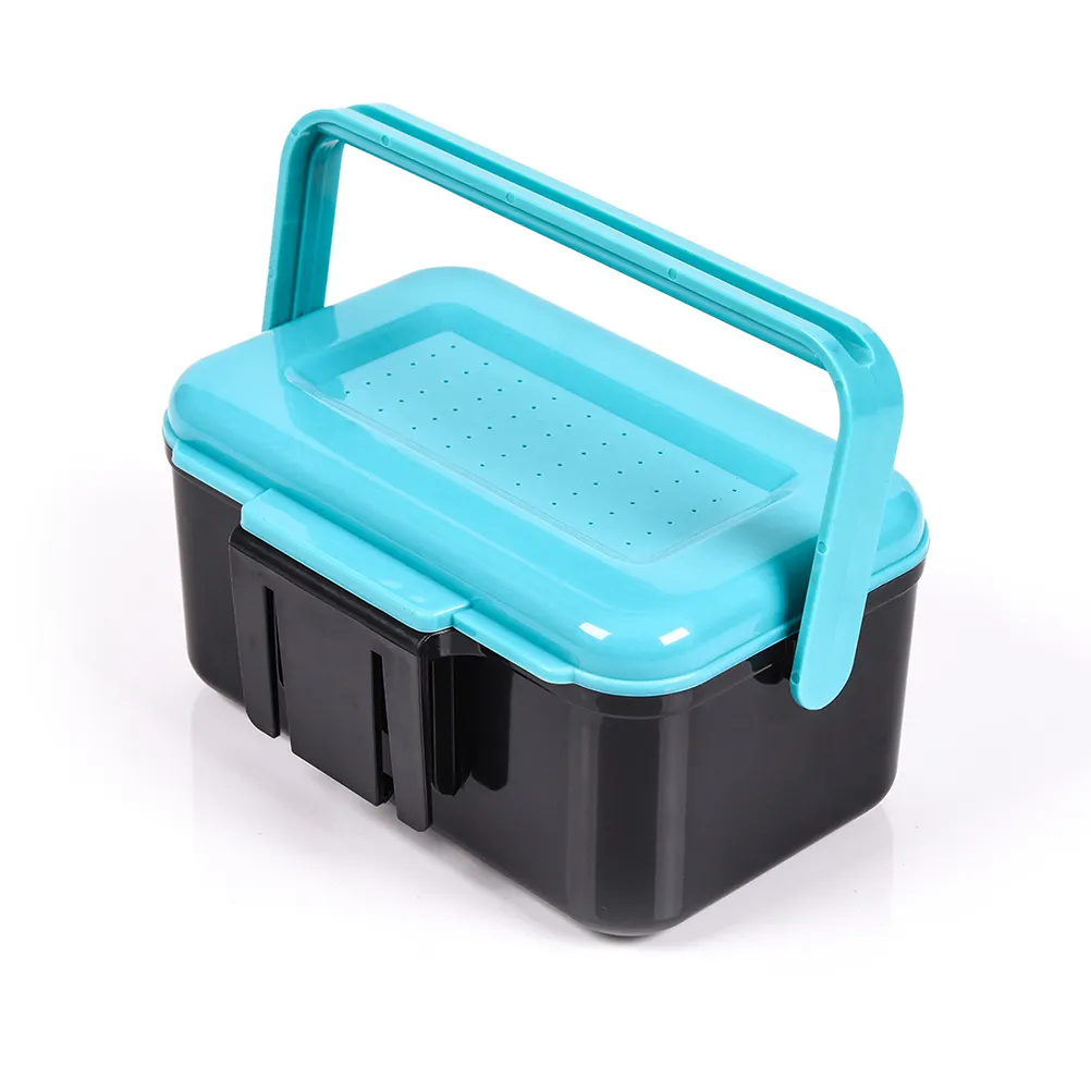 plastic worm storage