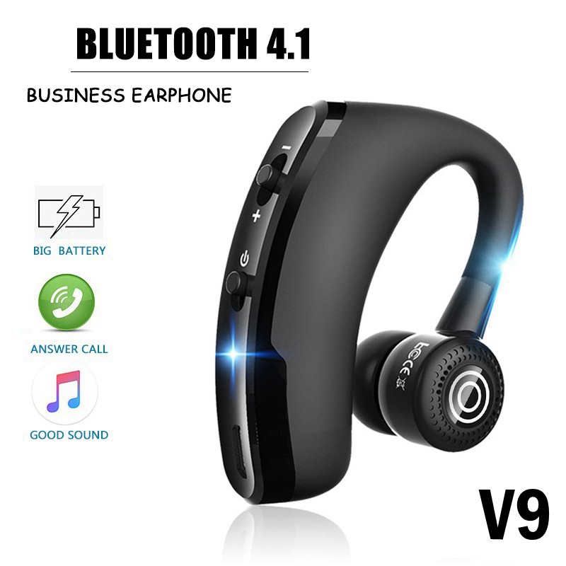 Tai nghe bluetooth 4.1 không dây v9 tai nghe thể thao công sở có mic