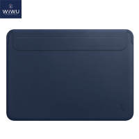 WIWU Leather Ultra Slim Sleeve for 2023-2026 Macbook Air 15.3 inch/2022-2026 Macbook Air 13.6 M2 M3 M4 M5/2026 Macbook Neo13 /2020 MacBook Pro/Air13 Surface Book Tablet Laptop
