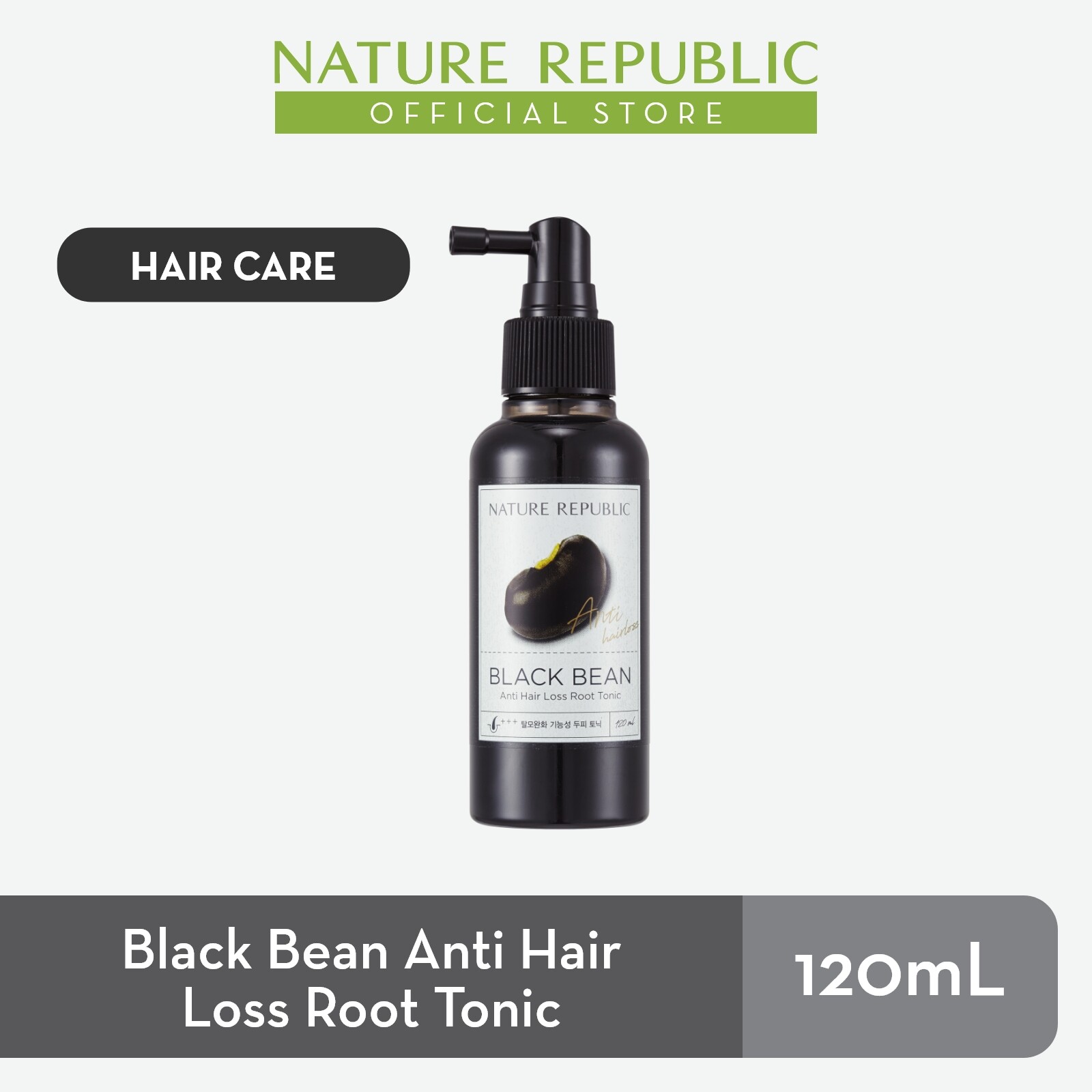 Gambar Nature Republic Black Bean Anti Hair Loss Root Tonic (120 mL)