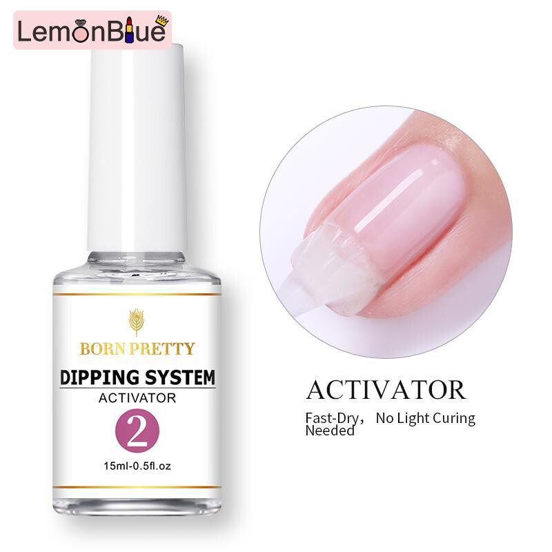 Gambar LemonBlue Dipping Powder Kit and Colors Nail Crystal Sticky Powder