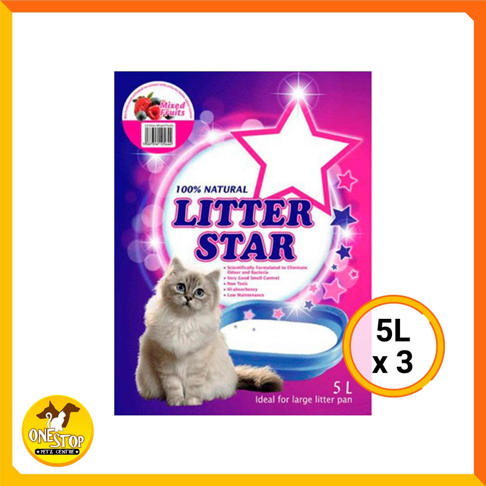 large crystal cat litter