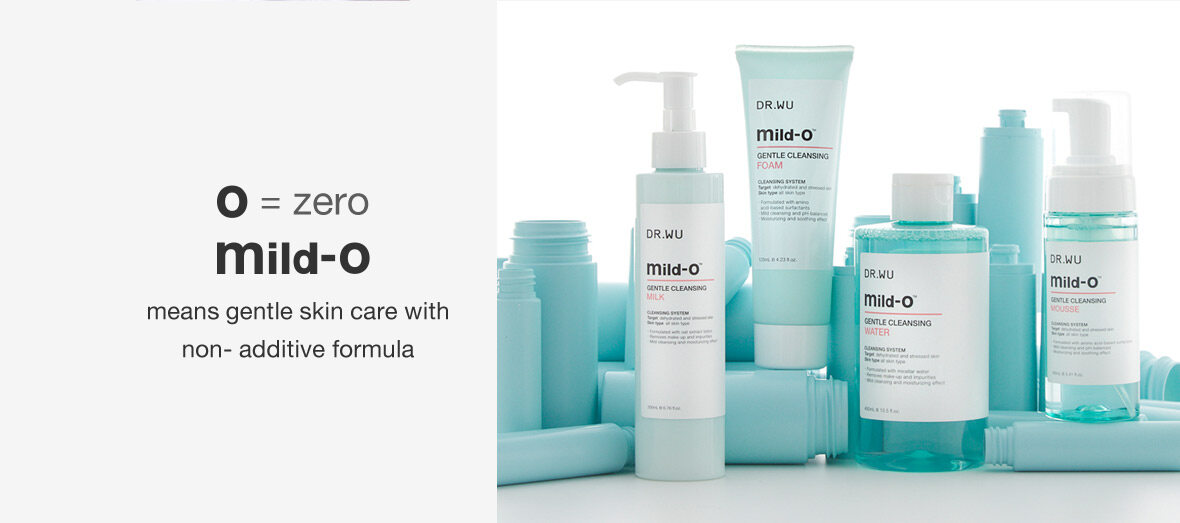 dr wu mild o gentle cleansing mousse