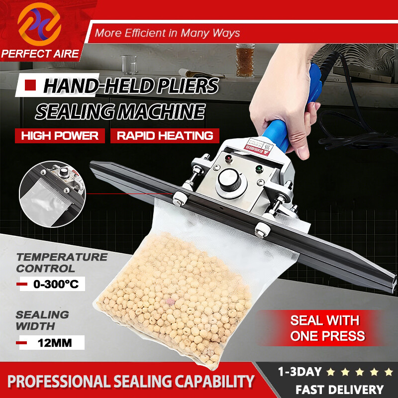 Handheld Sealing Machine Portable Handheld Heat Sealing Machine For Packaging Composite Aluminum Foil And Kraft Paper Harga  97 Ringgit*Penghantaran Percuma