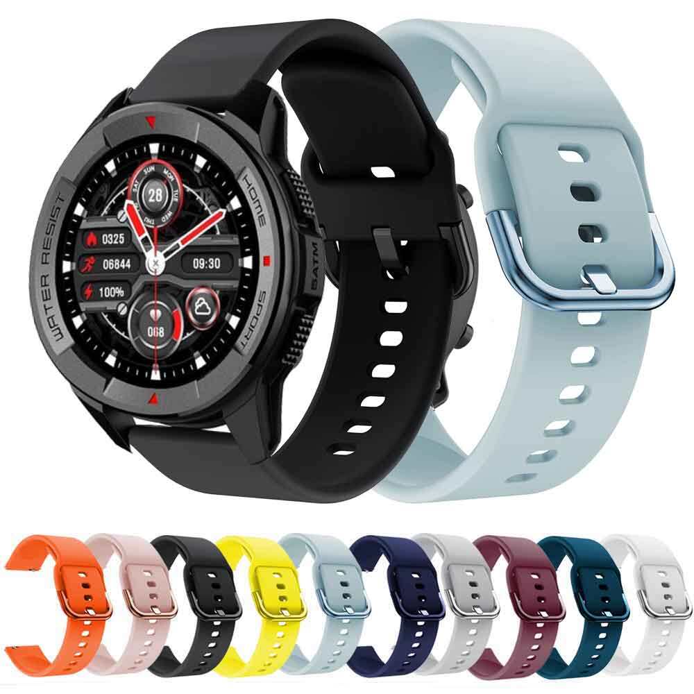 22mm Silicone Wristband For Mibro Watch X1 A1 Global Version Strap Smart