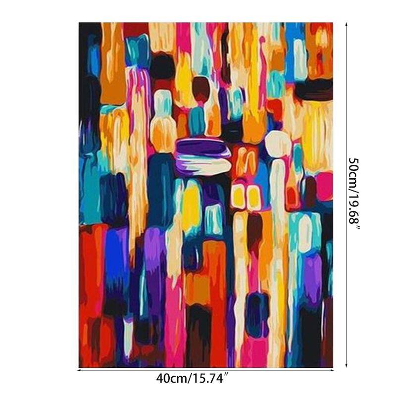 SULISO 2021 Paint by Numbers for Adults and Kids DIY Oil Painting Gift KitsWithout Frame Pre-Printed Canvas Art Home Decoration with Brushes and Acrylic Pigment 20 x 16 inch 