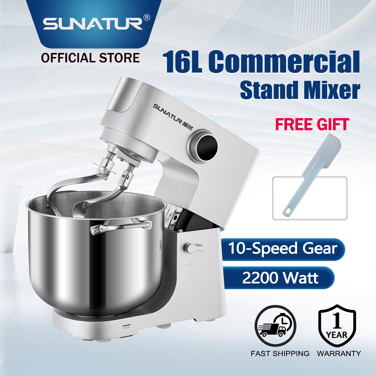Buy Sunatur 2200w Stand Mixer Online at a Better Price | Lazada