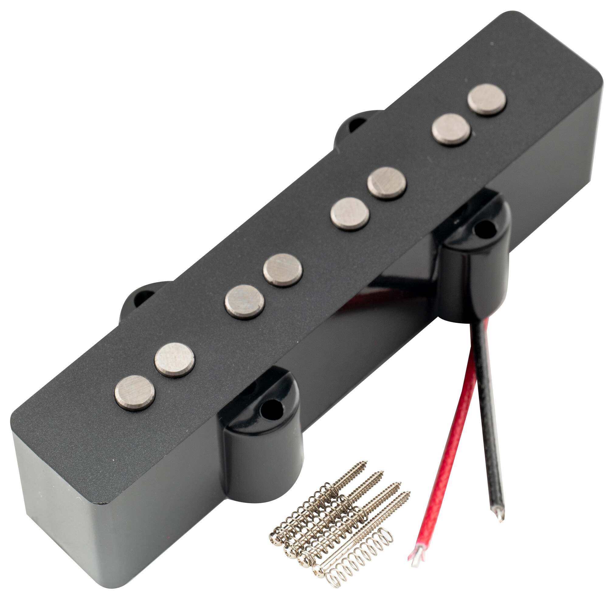 Artec joa4 Alnico 5 nam châm cổ điển giai điệu đơn Coil Pickup ghi ta 4 dây Jazz Bass Pickup, màu đen