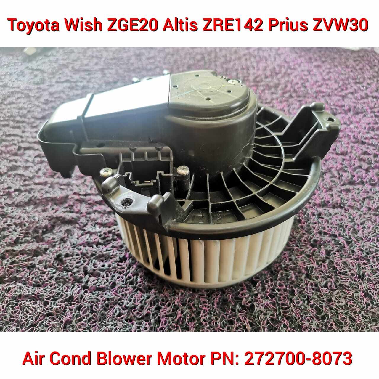 tambah blower aircond toyota wish