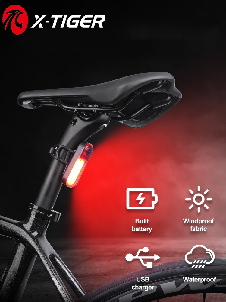 X-TIGER new waterproof LED bicycle tail light long bicycle signal light
