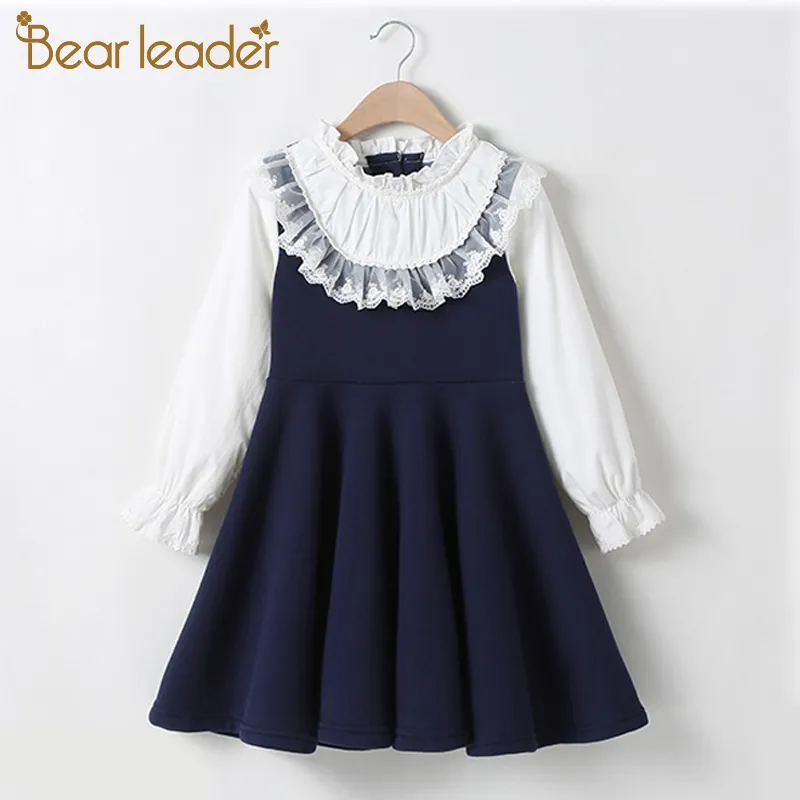 white long sleeve dress kids