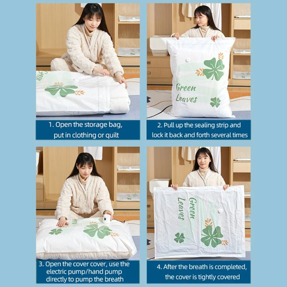 Vacuum Compression Storage Bag For Quilts And Clothes Organisation_voghion.com
