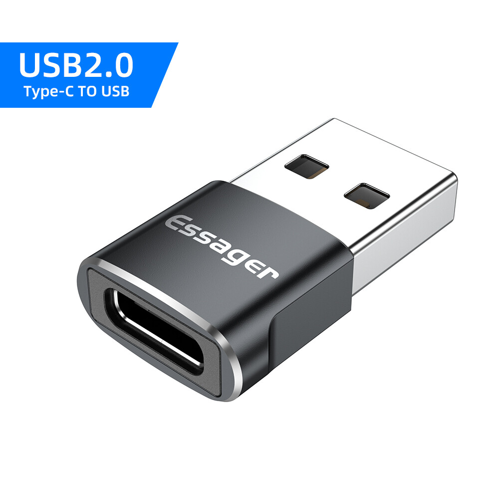 Essager loại usb c bộ chuyển đổi otg usb 3.0 để usb c nam chuyển đổi cho samsung xiaomi mi usb-c cổng kết nối cái chuyển đổi