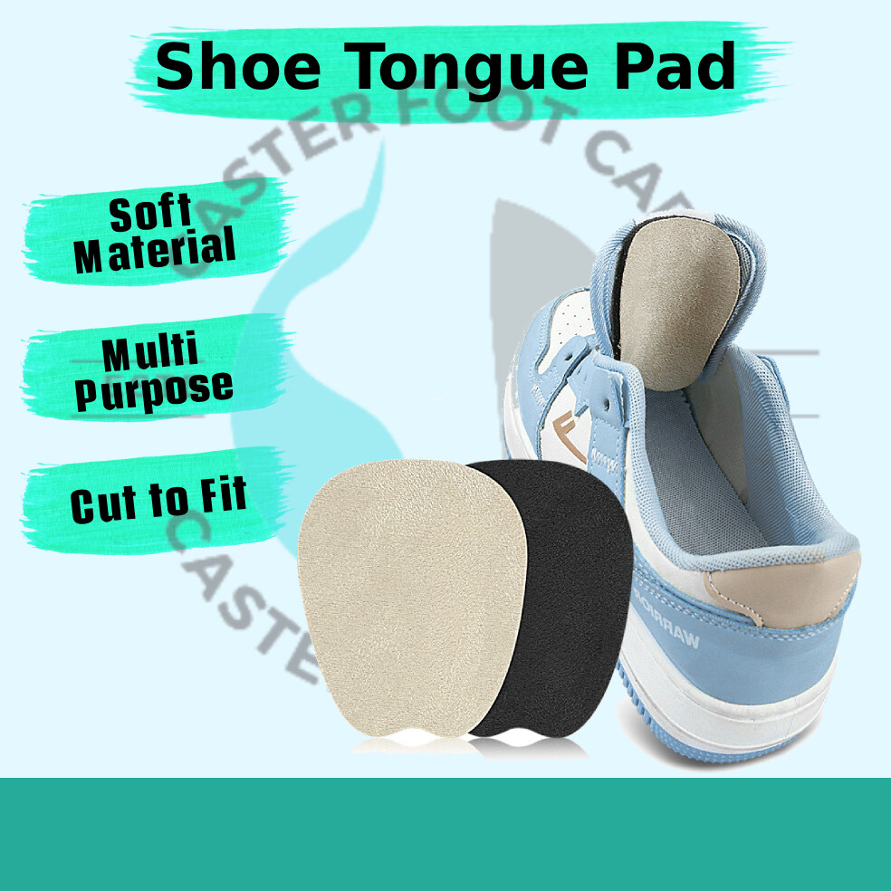4pcs Shoe Tongue Pads,Non Slip Tongue Cushion Insert For Loose Shoe,Heel Pads