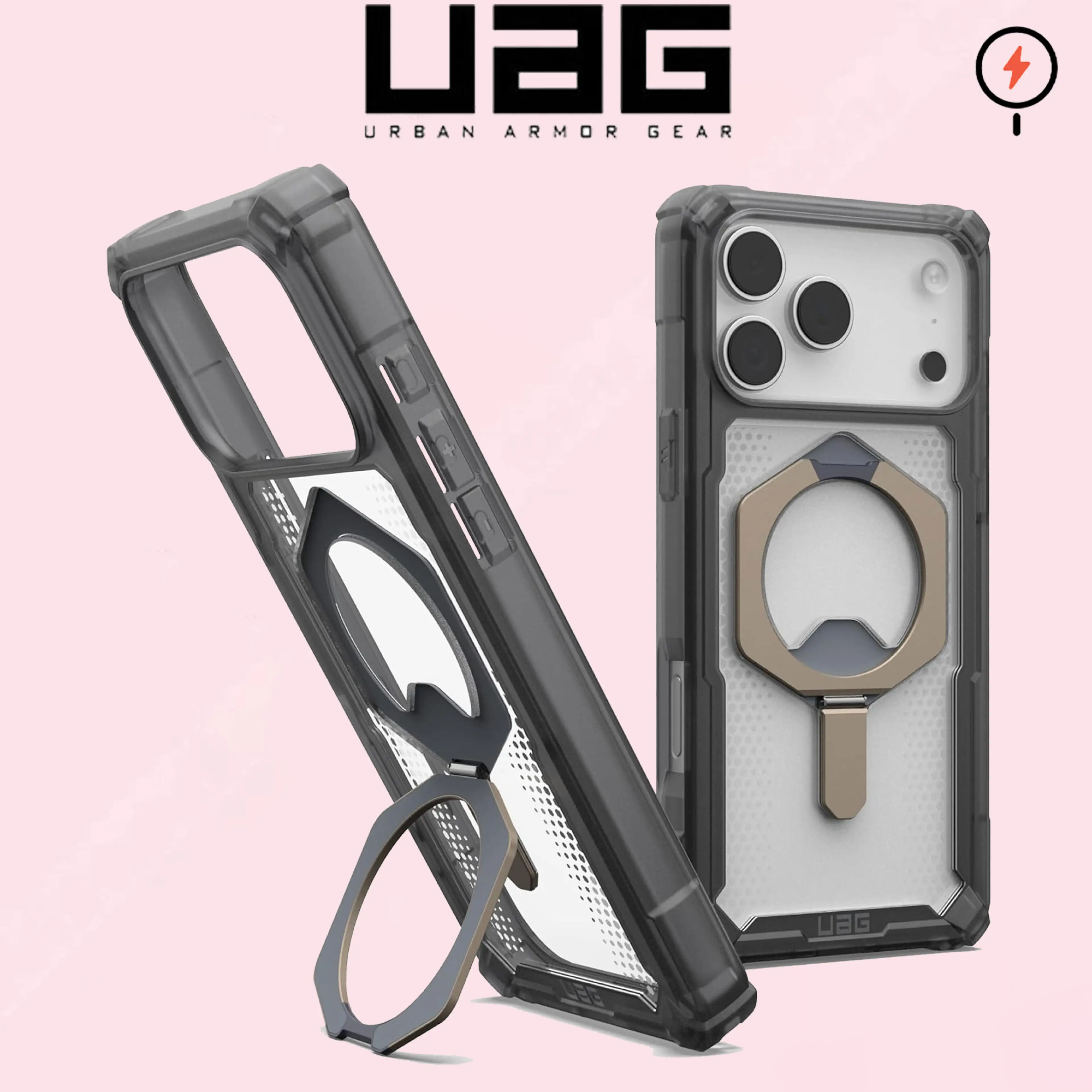 UAG Plasma XTE Case with MagSafe for iPhone 17 Pro Max / iPhone 17 Pro / iPhone 17 Air / iPhone 17 Phone case Rugged Shockproof Anti-Slip Military Grade Protective Cover with Kickstand