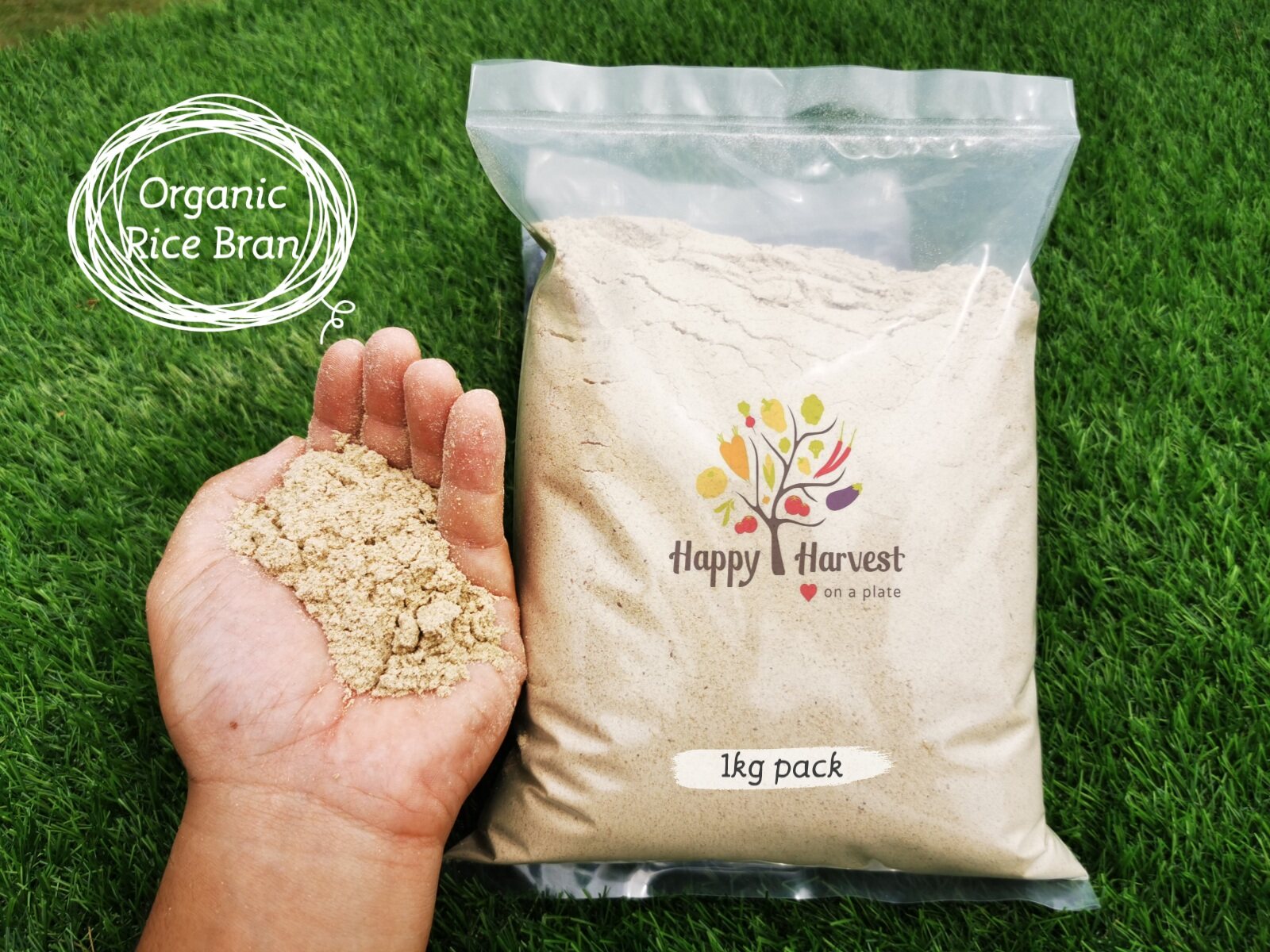Organic Rice Bran 1KG | Lazada