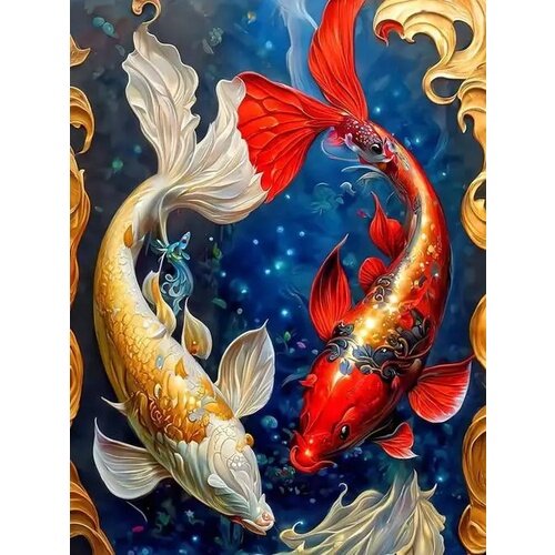Getaway Fish  Diamond Painting Bling Art