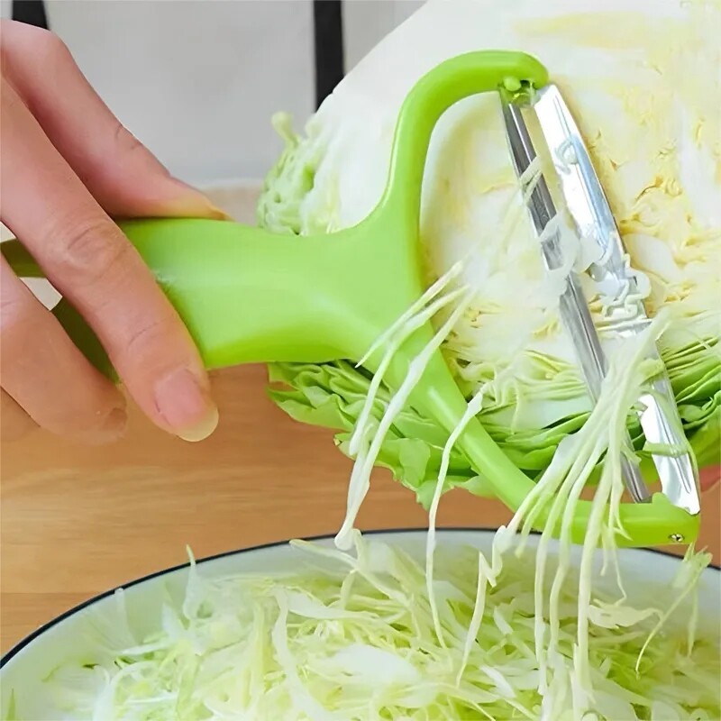 Bắp cải Slicer bản rộng bằng thép không gỉ Miệng Rau Dụng cụ lột vỏ trái cây nhà dụng cụ nhà bếp