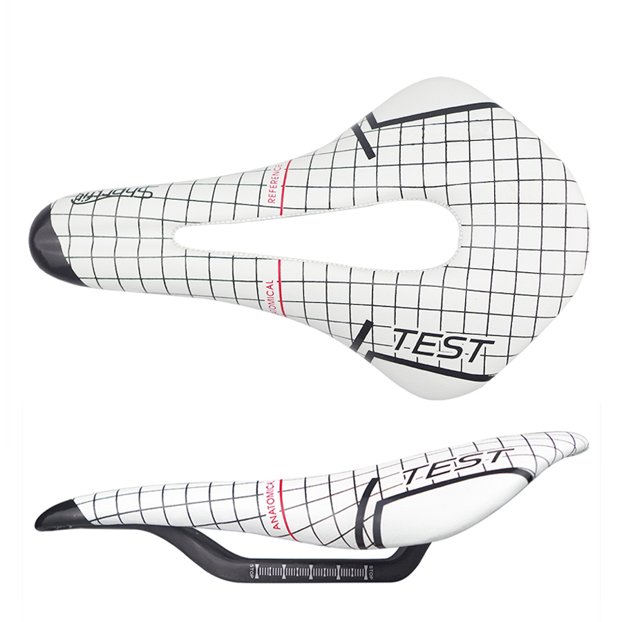 Wcs xe đạp sợi carbon yên đạp xe đường trường Selle sợi carbon hoàn toàn sợi Carbon Sans shortfit Yên xe rộng nam nữ ba môn phối hợp yên xe đạp