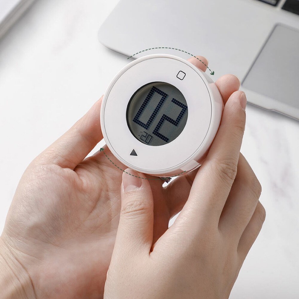 Xiaomi Bộ Hẹn Giờ Điện Tử Nam Châm Jiezhi, Công Tắc Đồng Hồ Báo Thức Đếm Ngược Đếm Ngược Nấu Ăn Trong Bếp Màn Hình LCD Quản Lý Thời Gian Kiểm Soát