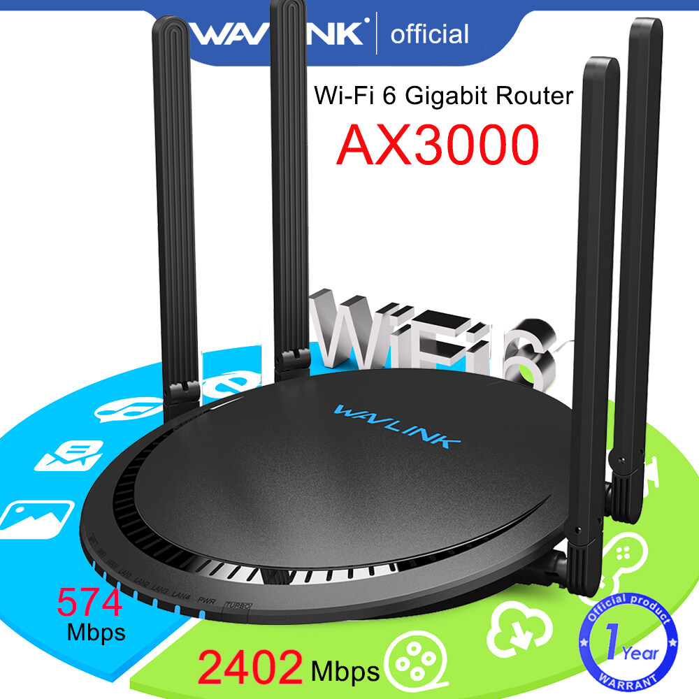 WAVLINK AX3000 Dual Band WiFi 6 Router