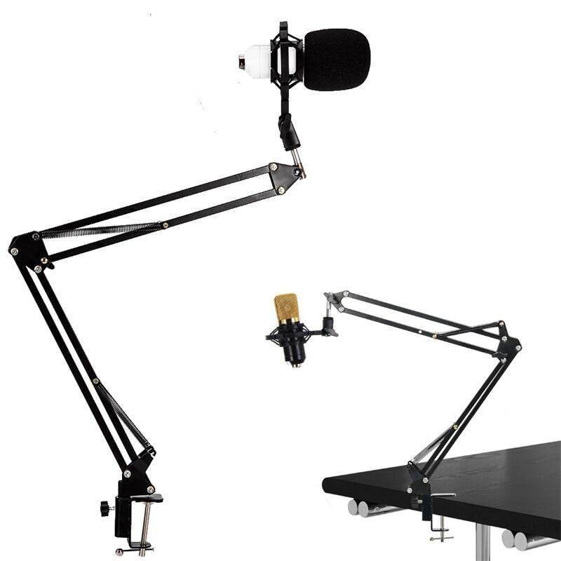 Microphone Stand Adjustable For Computer Sound Recording BM-700 Professional Wired 3.5mm Condenser NB-35