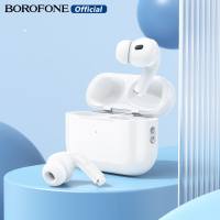 Borofone bw82 không dây chuẩn TWS Tai nghe Tai nghe bluetooth bt5.4 Micrô tích hợp phổ biến để tất cả điện thoại thông minh âm thanh nổi HD trong tai nghe đeo tai tai nghe thể thao cho IOS Android Xiaomi Huawei Sumsung điện thoại