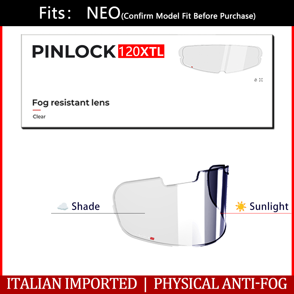 Phụ kiện Mũ bảo hiểm Arai pinlock 120 điều kiện thay đổi kính chống sương mù cho rx7v chaserx concep