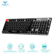 AULA Wireless Mechanical Gaming Keyboard - 3 Modes, Ultra-thin