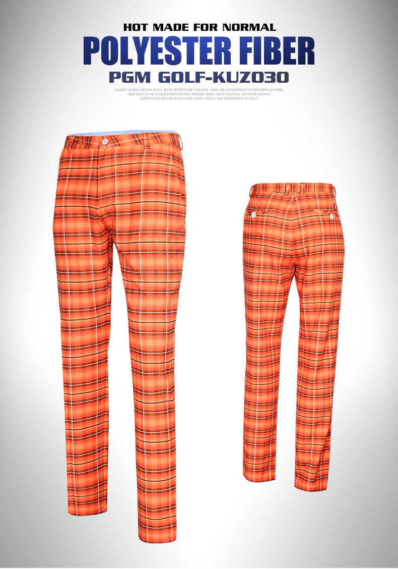 plaid golf pants cheap