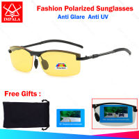 IMPALA PG2038W Tự động thay đổi màu sắc Kính mát phân cực cho nam giới lái xe câu cá Eyewear tròng kính đổi màu theo ánh sáng chống Chói Chống Tia cực tím khung kim loại