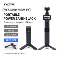 TILTA for DJI Osmo Pocket 4 Portable Charging 5000mAh with Tripod LED Display Charging Equipment Pocket 4 Pro for Vlog Photography