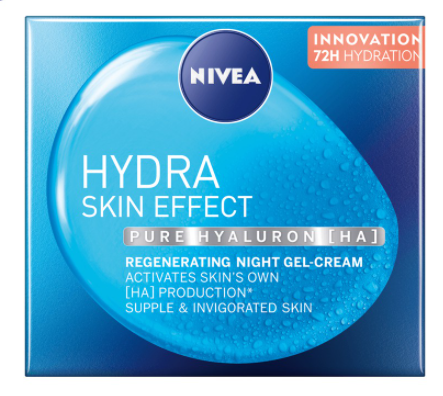Gambar Nivea Hydra Skin Effect Night Gel Cream (50ml)