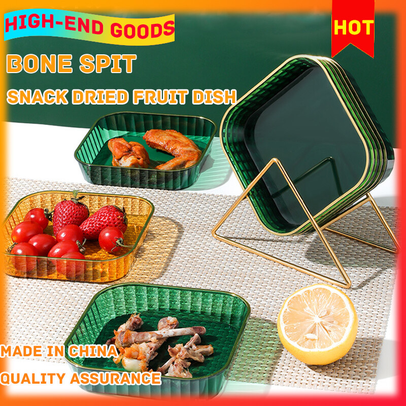 Gambar Spit Bone Dish Ins Japanese Style Plate Household Banquet Small Plate Snack Dried Fruit Dish Pet Fruit Dish